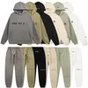 Felpa con cappuccio firmata Top Quality Fog Essentials Felpe con cappuccio Felpe da uomo Ladys Hip Hop Tuta oversize Jumper Suit Felpa con cappuccio Warmer Pantaloni Highend S-xl