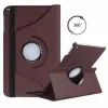 360 Roterande PU -läderstativ Folio Flip Cases Socktäkert täckning för iPad Mini 6 Pro 11 AIR 10.5 10TH 10.9 10.2 Samsung Tab A9 Plus T220 A8 10.5 A7 T290 T295 T510 T500 P610 S7 S8 S8