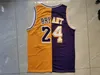 Split Two Retro Ed Basketball Jersey Allen Iverson Vince Carter Ja Morant Stephen Curry Larry 33 Bird 23 Michael Jor Dan 24 Brayant Tracy McGrady Size S-Xxl