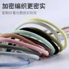 Shoe Parts Accessories 1Pair Solid Color Round Shoelaces Sports Laces Sneaker Boot Braid Shoestring Polyester Shoelace Adult Kids 231124