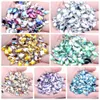 ネイルアートデコレーションネイルラインストーン5x10mm 5000pcs ab colorsアクリルフラットバックマーキーズアースファセットアクリルラインストーンストラスハイシャインビーズ231123