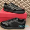 Elegant Branda Gancini Sneakers Low Top Casual Men Soft Italian Leather Skateboard Walking Men's Outdoor Runner Trainers EU38-46 06 02