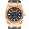 Relógios de luxo suíços Royal Oak Offshore relógio de pulso Ademar Pigue 15300OR OO D002CR.01 K18 ouro rosa segunda mão WN-OKIX