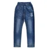 Jeans 7-12 ans au printemps automne garçons jeans pantalon denim pantalon enfants garçons cowboy jeans 230424