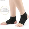 Ankle Support 1Pair Compression Arch Support Brace with Gel Ank Protector Compression Flat Foot Socks With Gel for Ank Arch Pain Reli Q231124