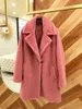 Women's Fur Faux Fur Winter bear lamb wool Salmon pile Sheep camel velvet skin Women coat Max home jacket 231123