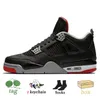 Nike Air Jordan 4 Off White Jordan 4s Retro أحذية كرة السلة 2022 الأشعة تحت الحمراء Jupman 4 4S  قبالة لامع الأسود القط ترافيس سكوتس المحكمة الأرجواني الرياضة رياضة جامعة