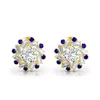 Stud Earrings Luxury Designer 2ct Moissanite With Certificate Yellow Gold Jewelry For Women Pass Diamnd Trenging Gift