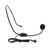 Microfones 3.5mm Plug Lecture Ensine Headset Mic Guia Montado Fala Microfone Voz Sobre Cabeça para Reunião de Ensino