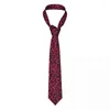 corbatas para hombres 8 cm rosa