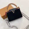 Borsa a spalla di design Capucines Moda Donna Tote Borsa a tracolla con tracolla di alta qualità