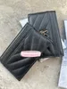 bussiness card flies 11X7.5CM Fashion Y hardware Fashion mark PU Mini Wallet stripe card holder Coin bag V-gift