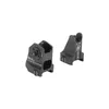 Metal mechanical sight KAC folding DD triangle 20mm guide rail universal front and rear alignment cqb Magap accessories