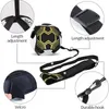 Balls Upgraded Professional Adjustable Elastic Soccer Training Belt Swing Strap Ball Device Bag Football Auxiliary Kick Sport Supplies 231123