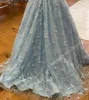 Boned Bodice Prom Dress 2k24 Butterfly Embellished Ballgown Preteen Lady Pageant Winter Formal Evening Party Runway Gala Pageant Gown Off-Shoulder Light-Blue Pink