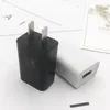 US EU Plug Universal 5V 1A Wall Charger Adapter för mobiltelefoner USB -laddningshuvudadapter för små digitala enheter DHL FedEx Ups gratis frakt