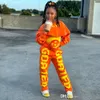 2023 Automne Enfants Designer Vêtements Garçons Filles Survêtement 2023 Nouveau Loisirs Sports Deux Pièces Ensemble Vêtements Lettre Pull Solide Sweats À Capuche À Manches Longues Et Pantalon 2PCS Costume