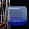 New Hanging Bird Bath Cube Parrots Bathtub Bath Shower Box Cage Accessory for Little Bird Canary Budgerigar Cockatiel Parrot Bath