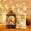 Kwiaty dekoracyjne Świąteczne lampa dekoracyjna wisząca latarnia latarnia ciepłe oświetlenie dla dzieci imprezowy wystrój domu