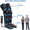 Leg Massagers Leg-Massager Compression for Thigh Calf Foot Massage Muscles Pain Relieve Boots Device with Handheld Controller Knee-Heat 230424