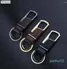 Sleutelhangers Stmanya Merk Top Mannen Autosleutelhanger Vrouwen Taille Opknoping Metalen Sleutelhanger Hoge Kwaliteit Houder Tas Charm Ring