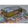 카드 게임 Yugioh 100 피스 세트 박스 홀로그램 yu gi oh 게임 컬렉션 어린이 소년 어린이 장난감 220725 드롭 배달 선물 Puzzl dhnb8