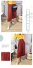 Miyake moda satan etekler Stokta Kalın Moda Fold Pure Renkli Etek