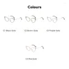 Sunglasses Metal Frame Vintage Anti Blue Light Cat Eye Glasses Women Designer Ladies Trendy Myopia Prescription Optical