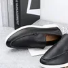 Kledingschoenen heren casual leren schoenen hoofdlaag koeienhuid Britse damestrend ademend lui single 231124