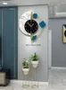 壁時計北欧の光の豪華な時計居間現代のシンプルな家庭ファッションクリエイティブな雰囲気