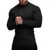 Мужские поло модные осенние рубашки поло мужские эластичные хлопковые спортивные мужские весенние повседневные дышащие футболки с длинными рукавами 231124
