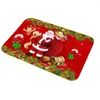 Tapis de bain tapis de sol tapis de salle de bain anti-dérapant doux paillasson de noël 2023 ans tapis décoration joyeux Christma Navidad