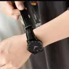 Watch Bands 18mm Watch Band Genuine Leather Pink Watchband 20mm 22mm Steel Pin Buckle Blue Watch Strap 24mm Wrist Belt Watch AccessoryTools 231123