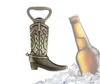 Креативное открытие бутылочных бутылок сжало ковбоя Boot Western Birthday Bridal Wedding Favors и подарки вечеринка милый инструмент