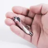 Acessórios para fumantes 5pcs Keychain Tobacco Micro-Tuning Shovel Mini Metal Spoon Medicine Bottle Use Sniffer Snorter Snuff Powder