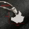 Pendant Necklaces South Sudan Trendy Map Of Necklace Country Maps Chain Jewellery