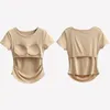 Damen T-Shirts BH T-Shirts Tops T-Shirts Rundhals Kurzarm Sexy Casual Koreanisch SA1540