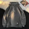 Sweats à capuche pour femmes Sweatshirts hiver épaissir femmes lettre sweats à capuche mode chaud polaire en vrac nouvelle marque unisexe pulls coréen femme sweats zln231124