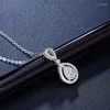 Chaînes creuses rétro demi-lune en forme de Simulation Suet Jade blanc pendentif femme mode goutte glaçure bijoux clavicule chaîne homme