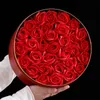 Couronnes De Fleurs Décoratives 8 / 32Pcs Cadeaux Saint Valentin Savon Rose Boîte Artificielle Bouquet De Mariée Décorations De Fête De Mariage Anniversaire Pres