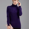 Suéteres femininos Inverno Mulheres Camisola 100 Mink Cashmere Gola de malha Jumper Feminino Cor Sólida Macia Quente Manga Longa Pulôveres SXXL 231123