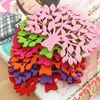 Kitchen Decoration Tree Shaped Colorful Felt Cup Coaster Mat Pad for Bowl Mug Glass Drink Accessories