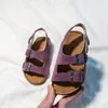 Kinderschoenen Casual sandalen strand slippers jongens meisjes dikke bodems niet-slip kinderen jeugd klompen schuifglaasjes Kid Toddlers schoen Hook Loop Sand D43C#