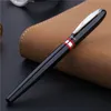 Ballpoint Pens Pimio Montmartre Luxury Smooth Signing Roller Ball Pen with 0.5mm Black Ink Refill Pens Gift 230422