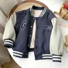 Chaquetas Chaquetas de béisbol para niñas de 3 a 14 años Ropa para adolescentes Ropa deportiva para adolescentes Abrigo Chaqueta de moda de primavera 231123