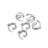 Jewelry 1000Pcs/Lot Gold Sier Stainless Steel Open Jump Rings 4/5/6/8Mm Split Connectors For Diy Ewelry Findings Making Drop Deliver Dhdht