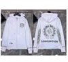 Sudaderas con capucha para hombre Sudaderas para hombre Diseñador Chrome Winter Heart Sudadera con capucha Ch Chaqueta con cremallera de manga larga Abrigo suelto Sudadera con capucha Hombres Mujer Hip Hop Chromees r2