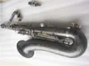 جدد Tenor Sax Highfiquality Matt Black Silver 54 Model Musical Musical Professional Profession