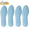 Women Socks 6Pcs Massage Memory Foam Insoles For Shoes Sole Breathable Cushion Sport Running Feet Orthopedic Heel Pads