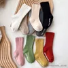 Chaussettes pour enfants paires/lot chaussettes pour nouveau-né enfants garçons filles chaussettes souples à rayures en coton enfants en bas âge chaussettes longues antidérapantes pour 0-3 ans